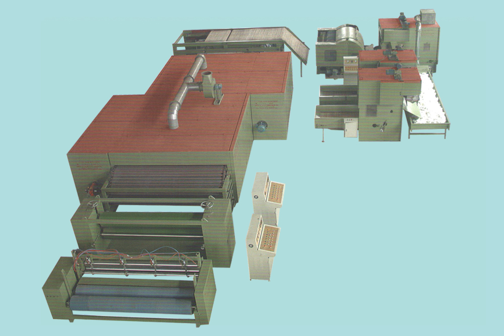 DH-2型無膠棉生產(chǎn)線